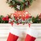 Set of 2 14.5''L Christmas Metal MERRY CHRISTMAS Stocking Holder